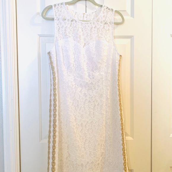NWT Lilly Pulitzer white lace dress - Picture 2 of 7